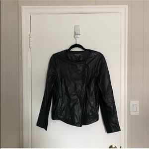Vince Leather Moto Jacket